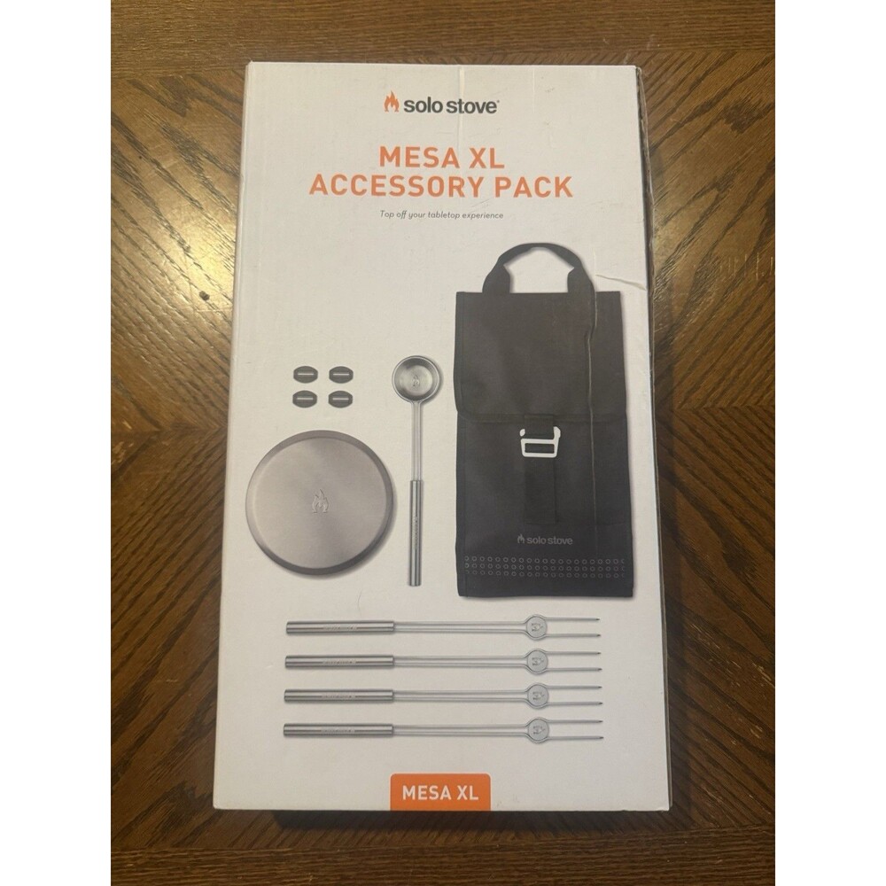 Solo Stove Mesa XL Accessory Pack Stainless Steel Tool Kit with Carrying Case
